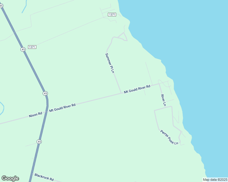 map of restaurants, bars, coffee shops, grocery stores, and more near 207 Mount Gould River Road in Merry Hill