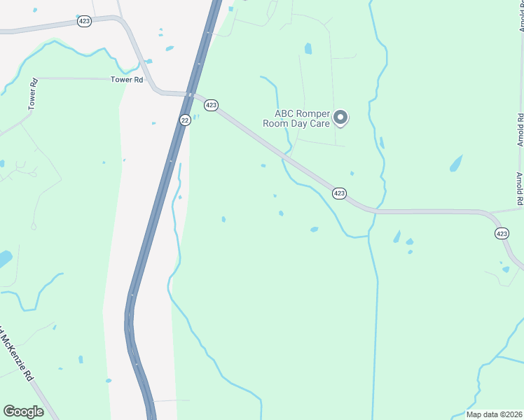 map of restaurants, bars, coffee shops, grocery stores, and more near 1480 Tennessee 423 in McKenzie