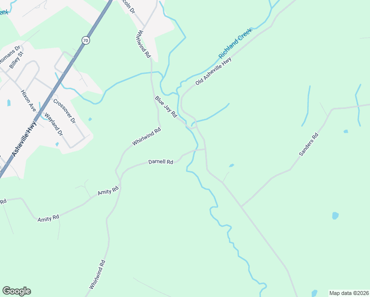 map of restaurants, bars, coffee shops, grocery stores, and more near 90 Darnell Road in Greeneville