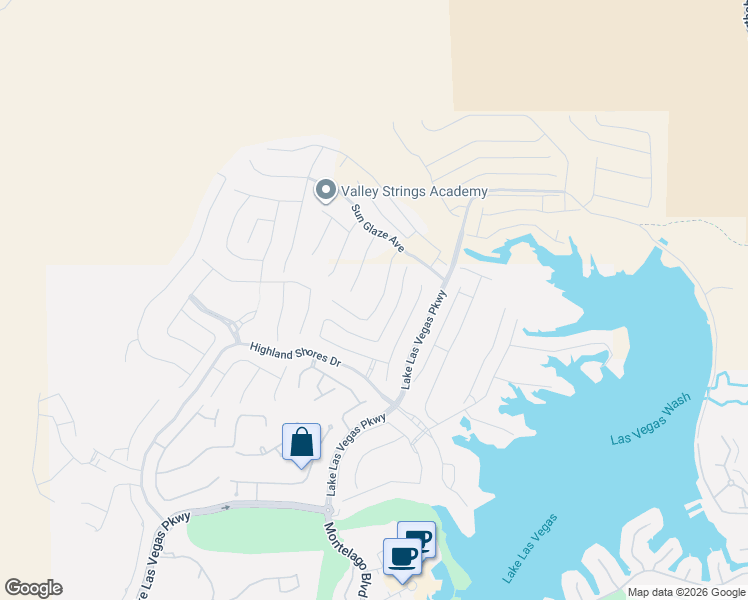 map of restaurants, bars, coffee shops, grocery stores, and more near 49 Stone Bluff Lane in Henderson