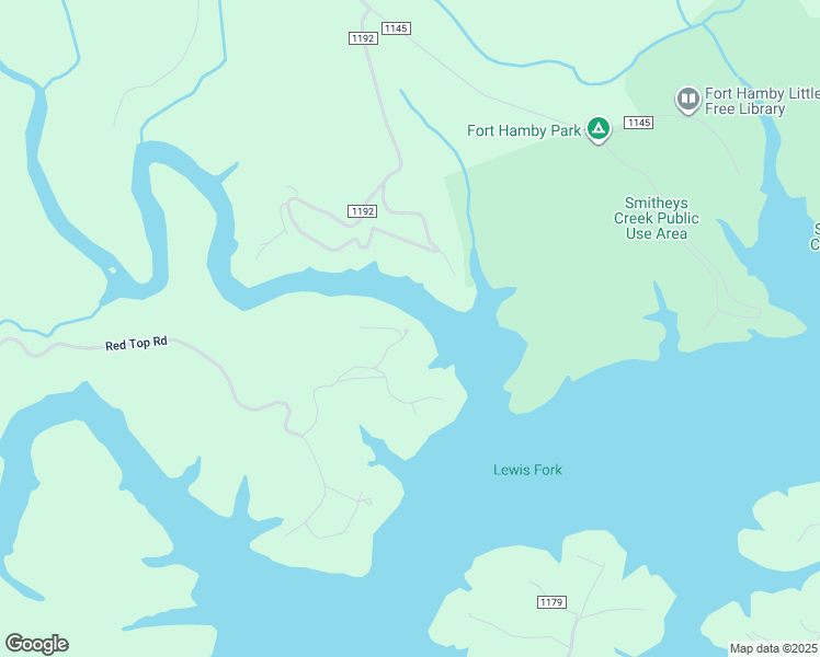 map of restaurants, bars, coffee shops, grocery stores, and more near Blue Heron Lane in Wilkes County