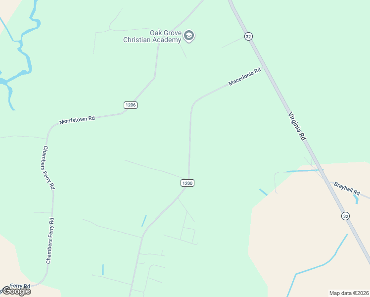 map of restaurants, bars, coffee shops, grocery stores, and more near 1344 Macedonia Road in Edenton