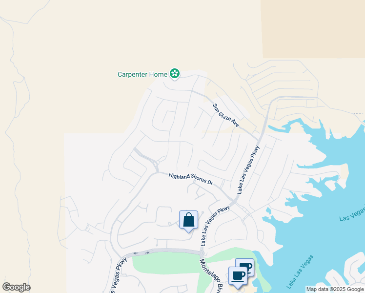 map of restaurants, bars, coffee shops, grocery stores, and more near 52 Stone Yucca Court in Henderson