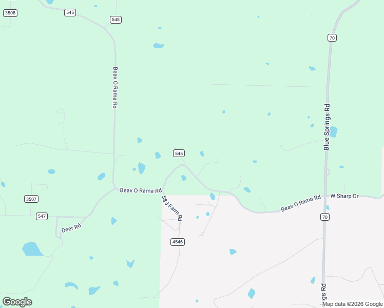 map of restaurants, bars, coffee shops, grocery stores, and more near 17724 Beav O Rama Road in Fayetteville