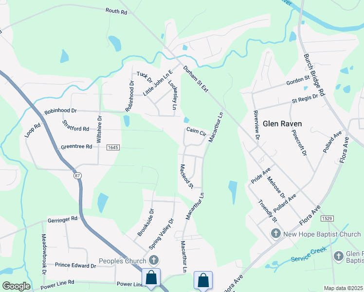 map of restaurants, bars, coffee shops, grocery stores, and more near 606 Cairn Circle in Burlington
