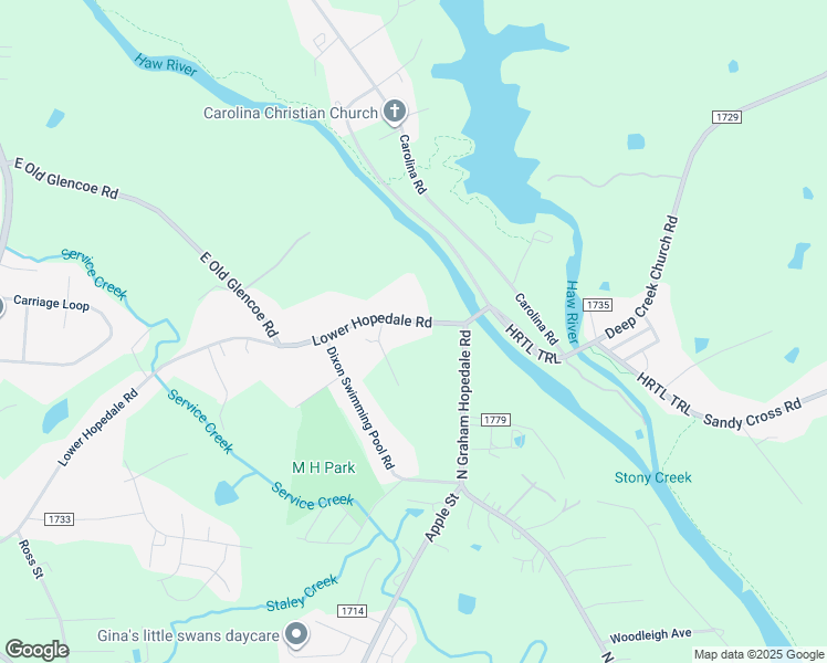 map of restaurants, bars, coffee shops, grocery stores, and more near 2145 Lower Hopedale Road in Burlington