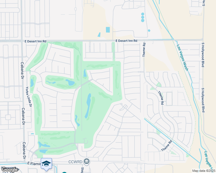 map of restaurants, bars, coffee shops, grocery stores, and more near 3591 Driving Range Street in Las Vegas