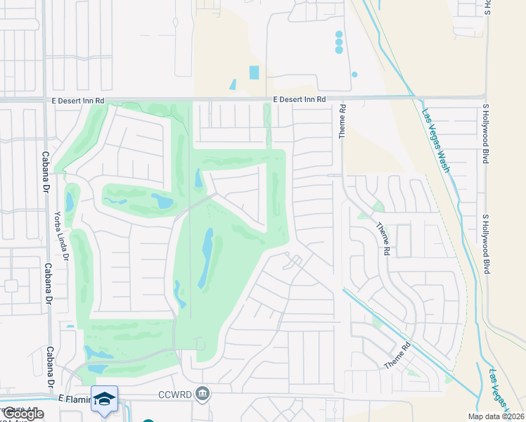 map of restaurants, bars, coffee shops, grocery stores, and more near 3570 Driving Range Street in Las Vegas