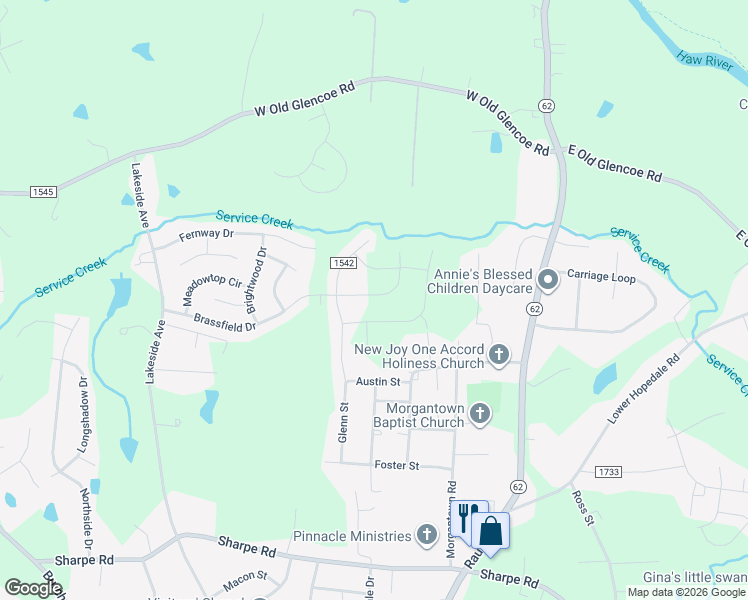 map of restaurants, bars, coffee shops, grocery stores, and more near 290 Brassfield Drive in Burlington