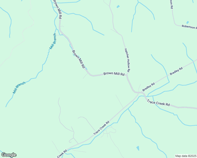map of restaurants, bars, coffee shops, grocery stores, and more near 261 Brown Mill Road in McEwen