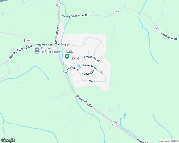 map of restaurants, bars, coffee shops, grocery stores, and more near 230 Caldwell Road in North Wilkesboro