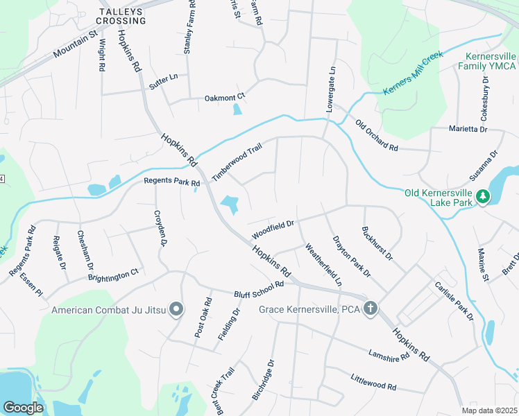 map of restaurants, bars, coffee shops, grocery stores, and more near 461 Forest Lake Cir in Kernersville