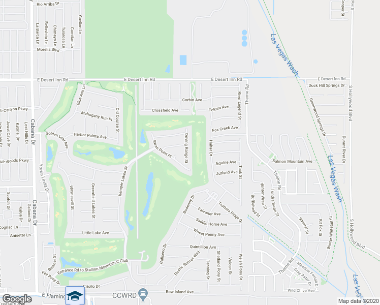 map of restaurants, bars, coffee shops, grocery stores, and more near 3562 Driving Range Street in Las Vegas