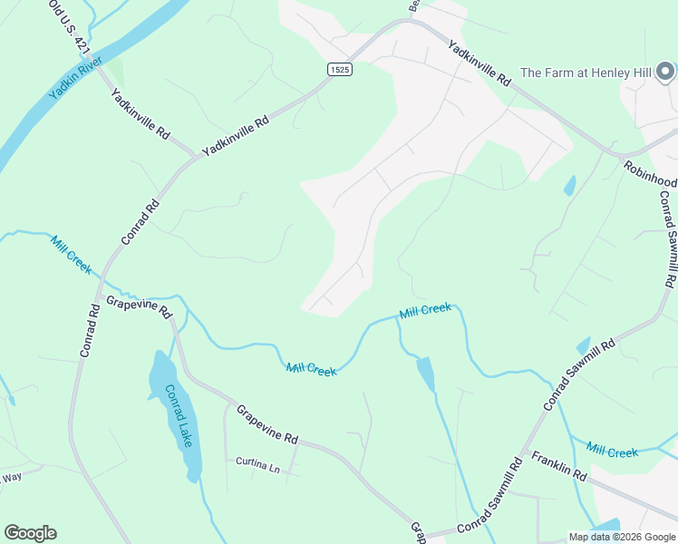 map of restaurants, bars, coffee shops, grocery stores, and more near 2161 Spring Wind Road in Pfafftown