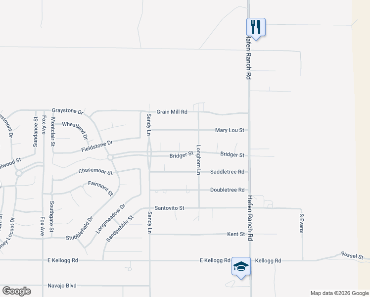 map of restaurants, bars, coffee shops, grocery stores, and more near 6491 Lone Dove Court in Pahrump