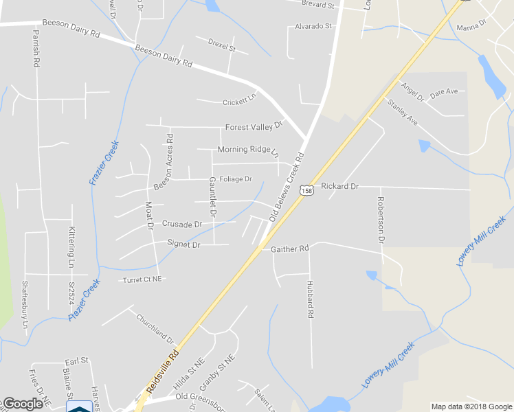 map of restaurants, bars, coffee shops, grocery stores, and more near 3907 Silver Chalice Drive in Winston-Salem