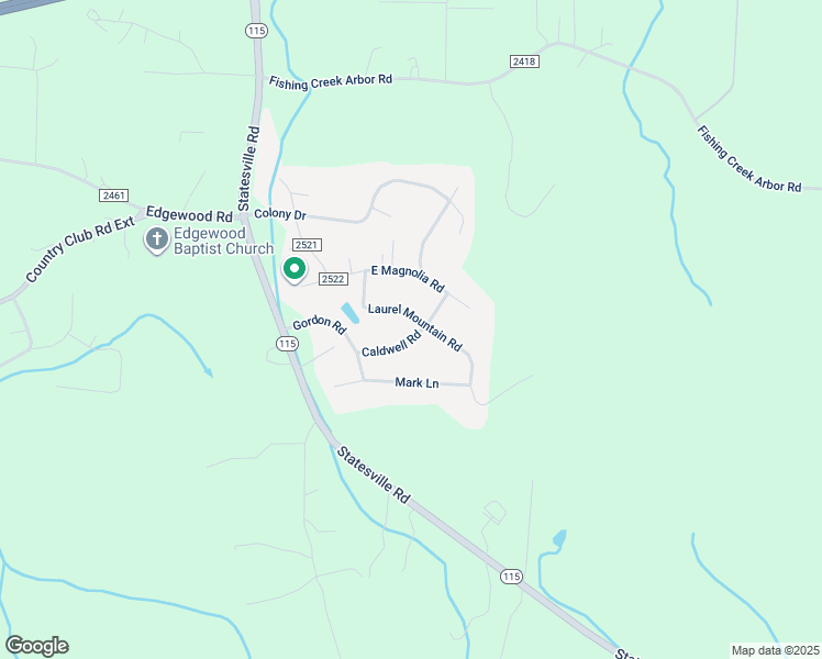 map of restaurants, bars, coffee shops, grocery stores, and more near 230 Caldwell Road in North Wilkesboro