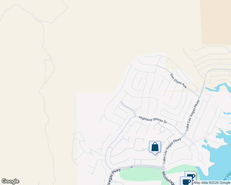 map of restaurants, bars, coffee shops, grocery stores, and more near 133 Mirage View Drive in Henderson