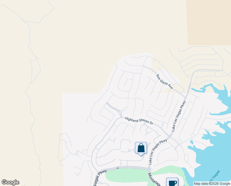 map of restaurants, bars, coffee shops, grocery stores, and more near 58 Aster Beach Avenue in Henderson
