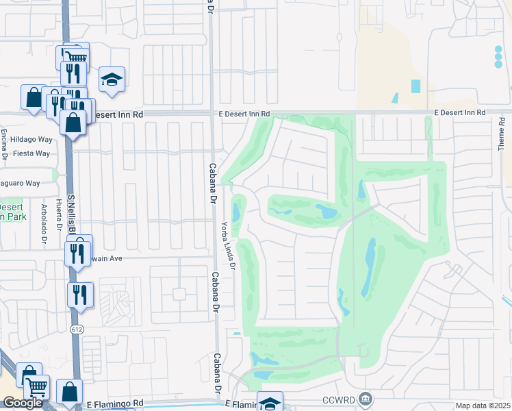 map of restaurants, bars, coffee shops, grocery stores, and more near 5488 Apron Court in Las Vegas