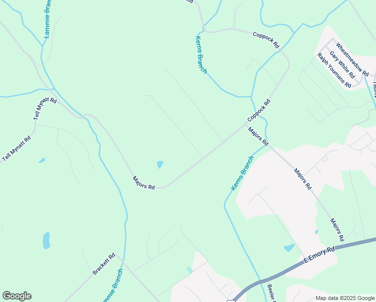 map of restaurants, bars, coffee shops, grocery stores, and more near 7910 Majors Road in Corryton
