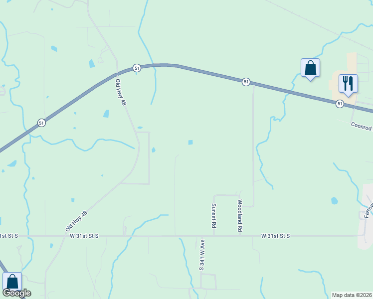 map of restaurants, bars, coffee shops, grocery stores, and more near 2729 Bowman Rd in Mannford
