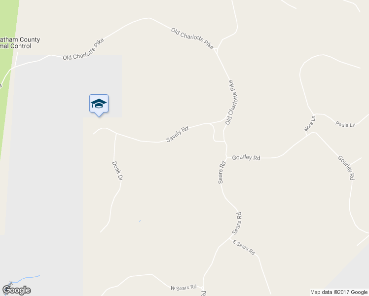 map of restaurants, bars, coffee shops, grocery stores, and more near 1051 Savely Road in Pegram