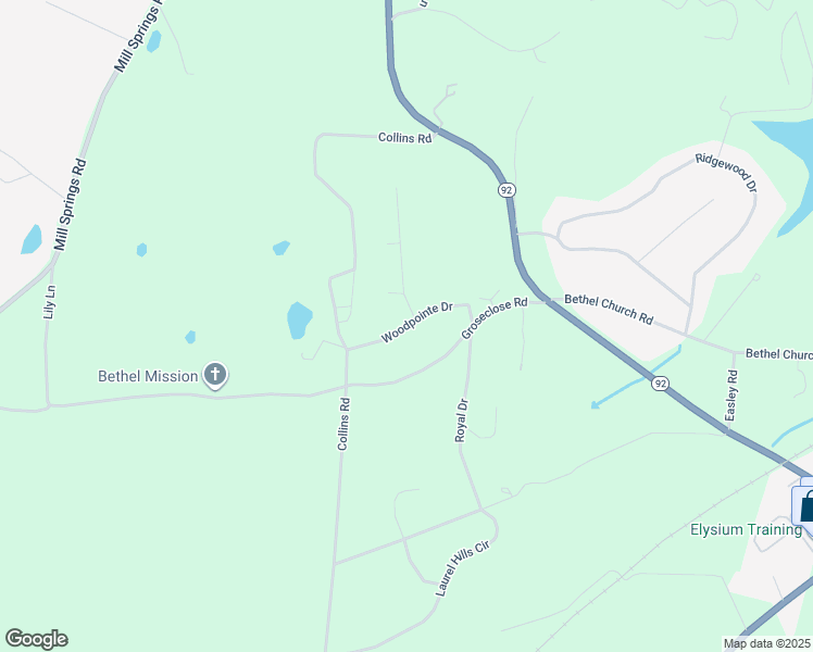 map of restaurants, bars, coffee shops, grocery stores, and more near 1320 Woodpointe Drive in Jefferson City