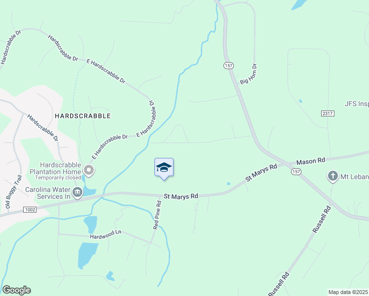 map of restaurants, bars, coffee shops, grocery stores, and more near 1603 Oak Forest Drive in Hillsborough
