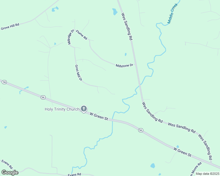 map of restaurants, bars, coffee shops, grocery stores, and more near 245 Grist Mill Drive in Franklinton
