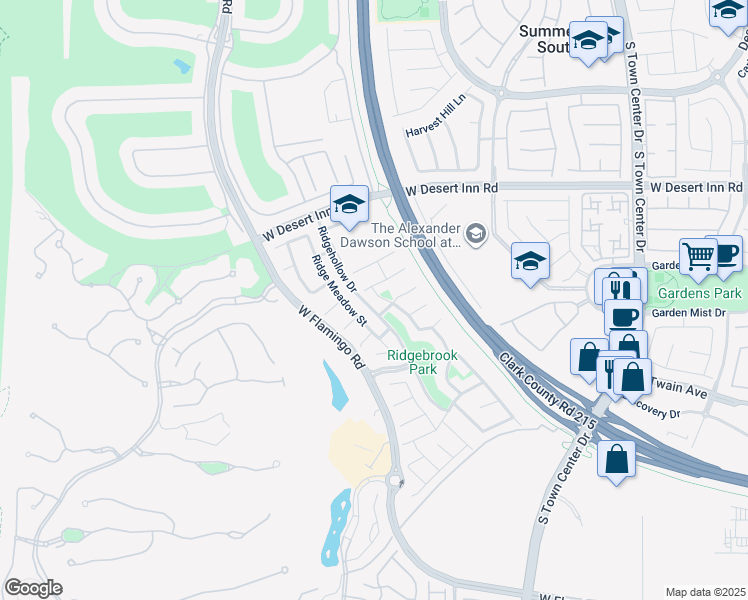 map of restaurants, bars, coffee shops, grocery stores, and more near 3507 Sagittarius Drive in Las Vegas