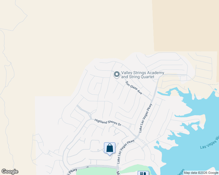 map of restaurants, bars, coffee shops, grocery stores, and more near 86 Aster Beach Avenue in Henderson