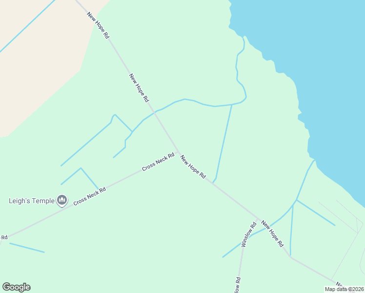 map of restaurants, bars, coffee shops, grocery stores, and more near 3241 New Hope Road in Hertford