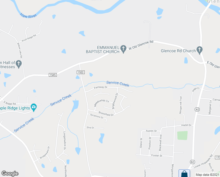 map of restaurants, bars, coffee shops, grocery stores, and more near 524 Fernway Drive in Burlington