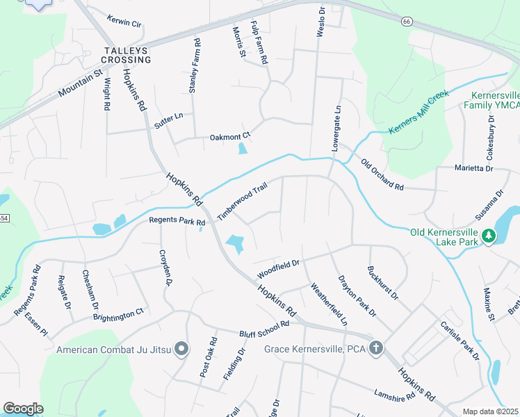 map of restaurants, bars, coffee shops, grocery stores, and more near 5930 Tryon Trail in Kernersville