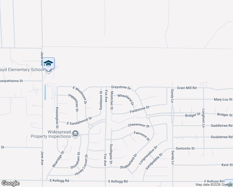map of restaurants, bars, coffee shops, grocery stores, and more near 5060 Wheatland Drive in Pahrump