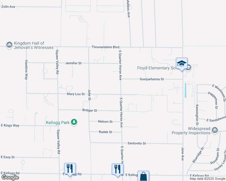 map of restaurants, bars, coffee shops, grocery stores, and more near in Pahrump