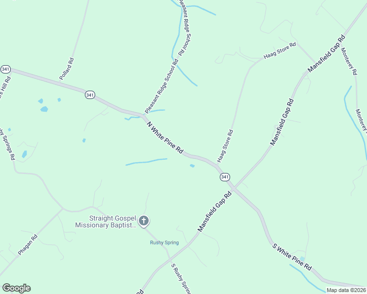 map of restaurants, bars, coffee shops, grocery stores, and more near 214 N White Pine Rd in Jefferson