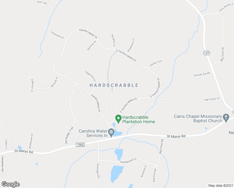 map of restaurants, bars, coffee shops, grocery stores, and more near 107 Stockbridge Place in Hillsborough