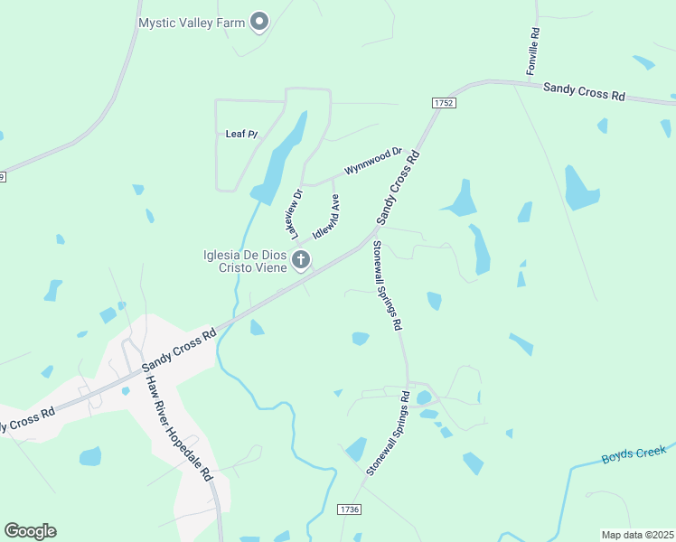 map of restaurants, bars, coffee shops, grocery stores, and more near 1516 Sandy Cross Road in Burlington