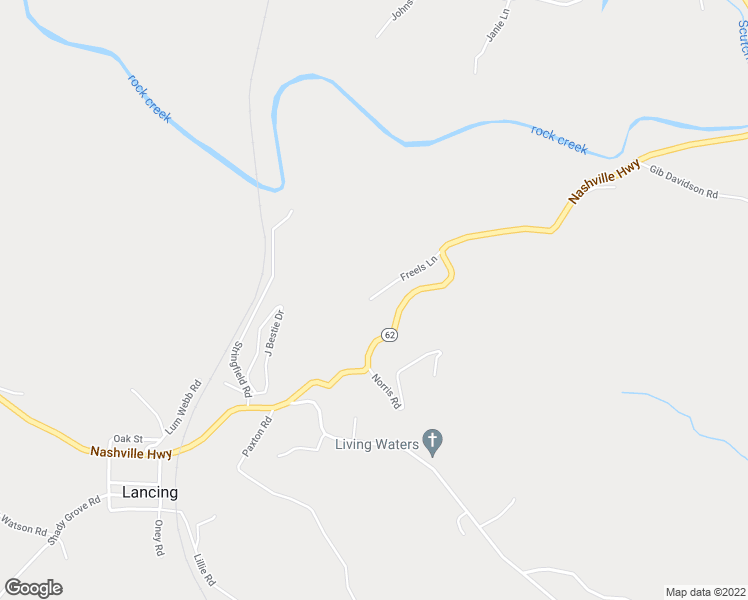 map of restaurants, bars, coffee shops, grocery stores, and more near 199 Freels Lane in Lancing