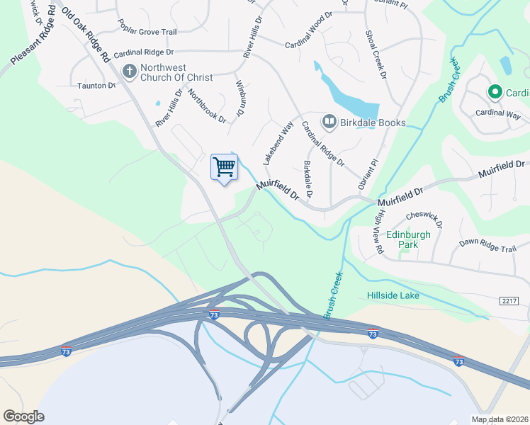 map of restaurants, bars, coffee shops, grocery stores, and more near 3314 Van Allen Circle in Greensboro