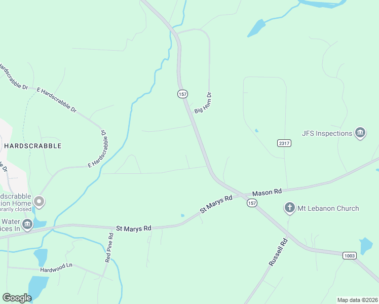 map of restaurants, bars, coffee shops, grocery stores, and more near 6812 Cain Creek Lane in Hillsborough