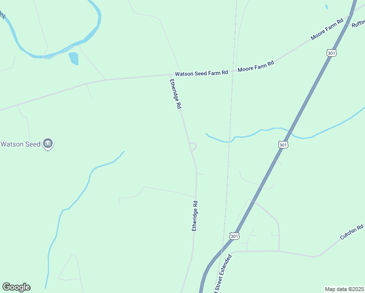 map of restaurants, bars, coffee shops, grocery stores, and more near 13064 Etheridge Road in Whitakers
