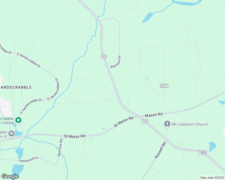 map of restaurants, bars, coffee shops, grocery stores, and more near 6817 Guess Road in Hillsborough