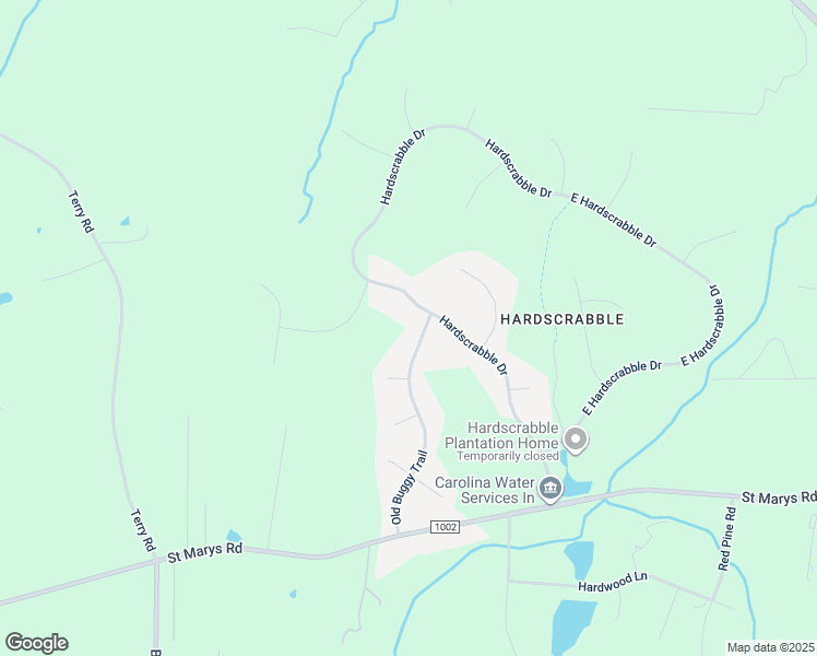 map of restaurants, bars, coffee shops, grocery stores, and more near 108 Old Buggy Trail in Hillsborough
