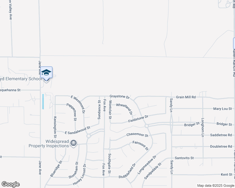 map of restaurants, bars, coffee shops, grocery stores, and more near 5080 Graystone Drive in Pahrump