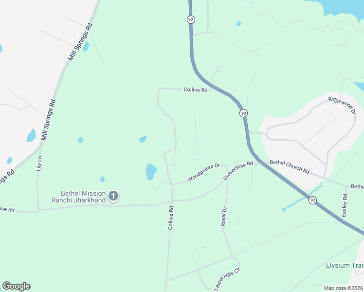 map of restaurants, bars, coffee shops, grocery stores, and more near 1823 Paul Drive in Jefferson City