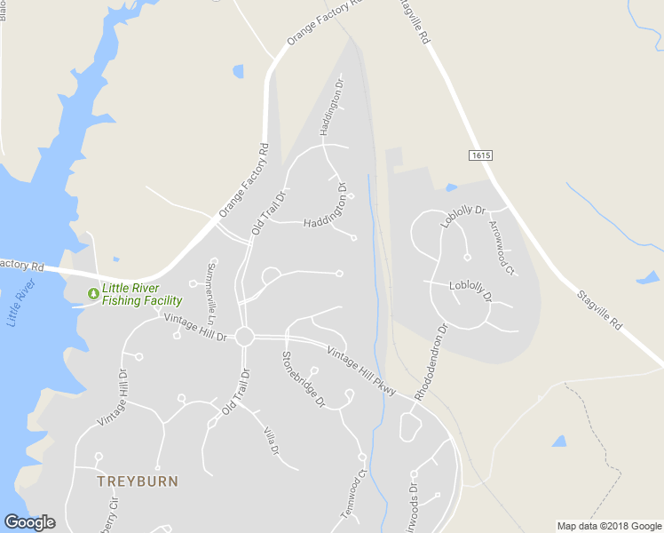 map of restaurants, bars, coffee shops, grocery stores, and more near 27 Covington Lane in Durham