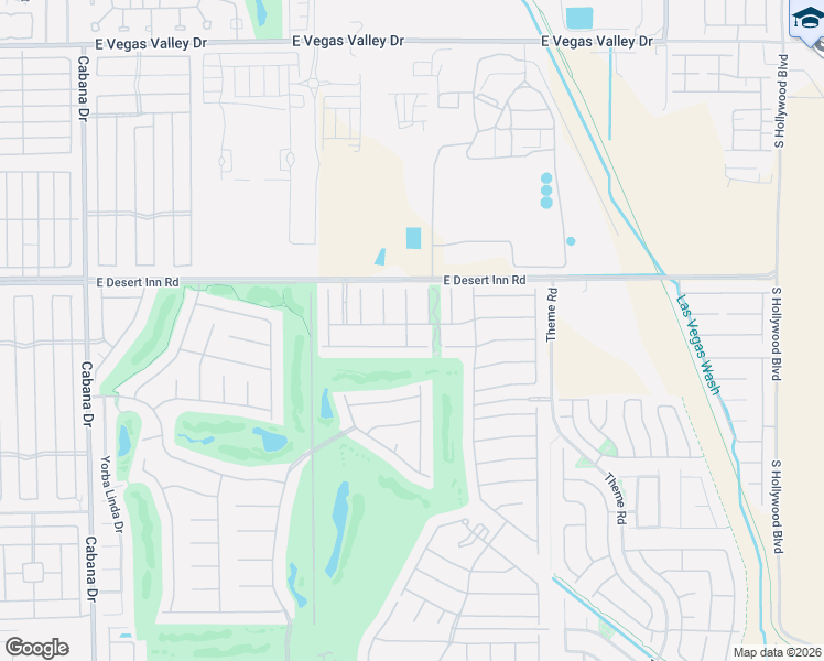map of restaurants, bars, coffee shops, grocery stores, and more near 5961 Corbin Avenue in Las Vegas